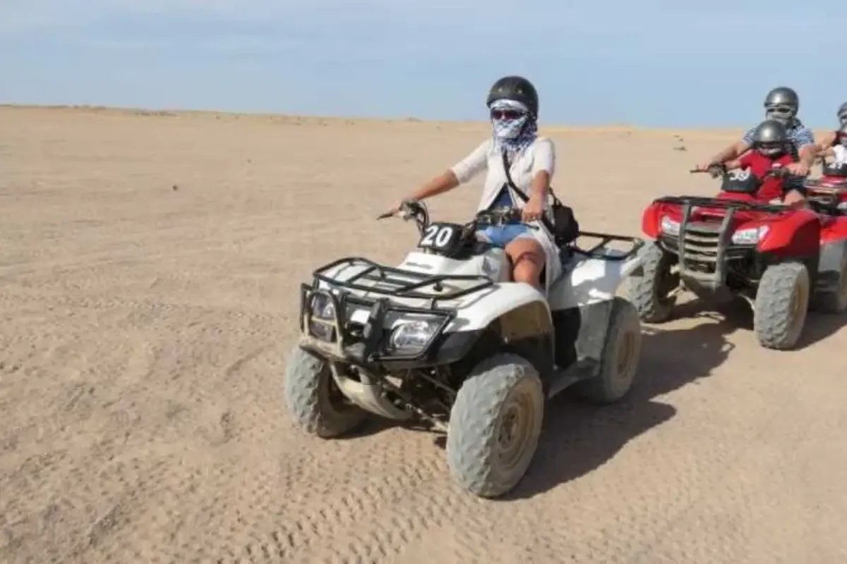 Aventure en quad safari au départ d'Hurghada